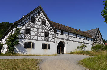 Großer Bauernhof im Oberpfälzer Freilandmuseum
