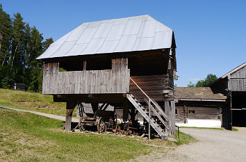 Getreidekasten im Freilichtmuseum Nabburg