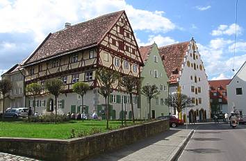 Hafenmarkt und Klösterle in Nördlingen