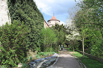 Parkanlage Stadtmauer Nördlingen