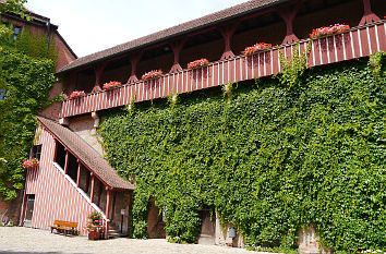 Hof der Hauptburg Nürnberger Burg