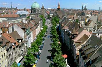 Ludwigstraße in Nürnberg