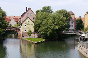 Pegnitzinsel in Nürnberg