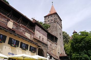 Stadtmauer Nürnberg am Tiergärtnertor
