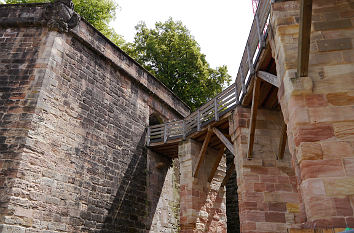 Vestnertorbrücke Festungsmauer Nürnberg