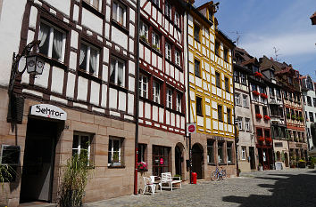 Weißgerbergasse in Nürnberg