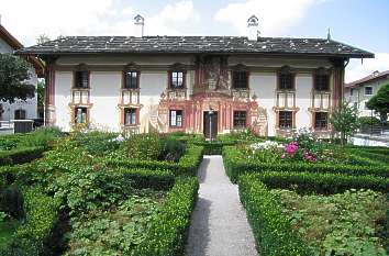 Pilatushaus mit Lüftlmalerei in Oberammergau