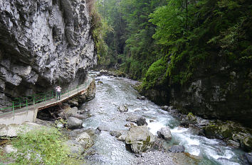 Breitachklamm in den Alpen