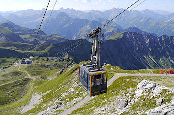 Quermania - Nebelhorn - Bergbahn Oberstdorf - Allgäuer Hochalpen -  Behindertengerechtes Ausflugsziel Allgäu