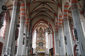 Innenraum Kirche St. Andreas Ochsenfurt