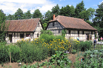 Bauerngarten im Freilandmuseum Fladungen