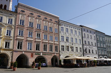 Max-Josefs-Platz in Rosenheim