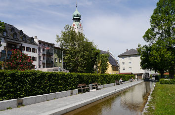 Stadtbach Riedergarten Rosenheim