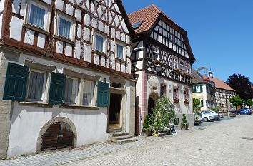 Fachwerkhäuser Flenderstraße in Seßlach