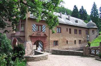 Eingang Schloss Mespelbrunn