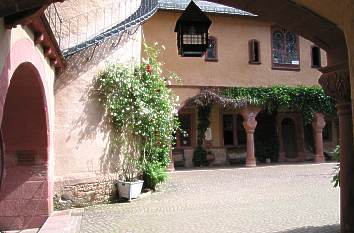 Innenhof Schloss Mespelbrunn