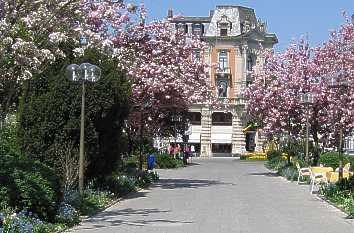 Am Kurgarten in Bad Kissingen