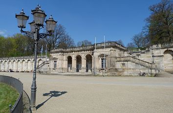 Arkaden am Schlossplatz in Coburg