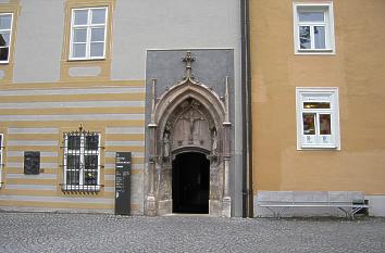 Gotische Pforte am Domkomplex in Eichstätt