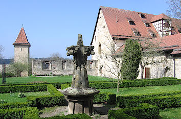 Klostergarten in Rothenburg ob der Tauber