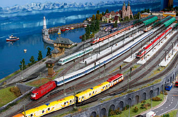 Bahnhof Lindau Miniatur- und Modellbauschau Straubing