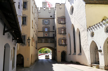 Stadtseite Brucktor Wasserburg am Inn