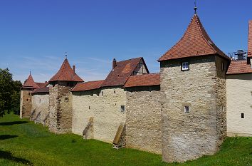 Stadtmauer Schießgraben Weißenburg