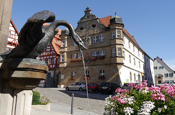 Deutschordensschloss Marktplatz Wolframs-Eschenbach