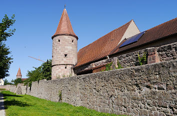 Stadtmauer in Wolframs-Eschenbach