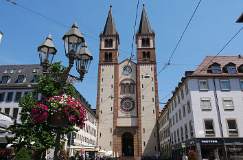 Kirchtürme Dom St. Kilian Würzburg