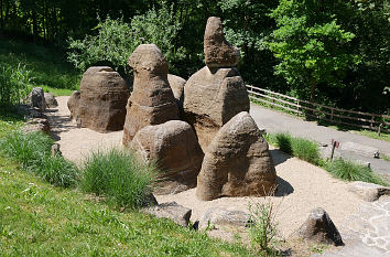 Steingarten LGS-Gelände 1990