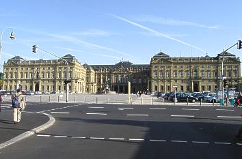 Ehrenhofseite der Würzburger Residenz