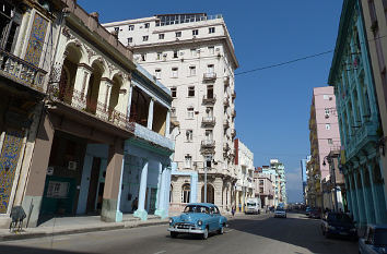 Avenida de Italia in Havanna Centro