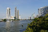 Chao-Phraya Bangkok Hochhäuser