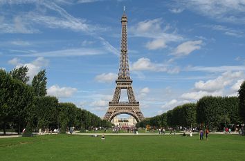 Champ de Mars Paris Eiffelturm