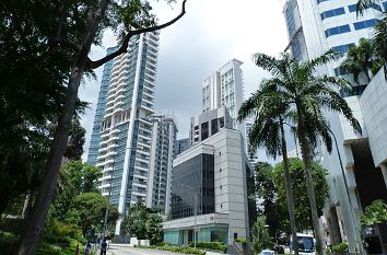 Hochh��user in Singapur