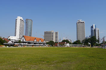Merdeka Platz in Kuala Lumpur (Unabh��nigkeitsplatz)