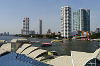 Sathorn Pier Chao-Phraya-Fluss Bangkok