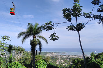 Seilbahn (Teleferico) auf den Pico Isabel de Torres in Puerto Plata