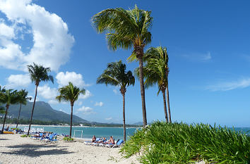 Strand Playa Dorada (Goldstrand) bei Puerto Plata