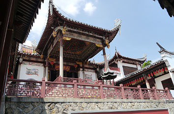 Chinesischer Thean Kong Thnuah Tempel, nahe der Talstation zum Penang Hill