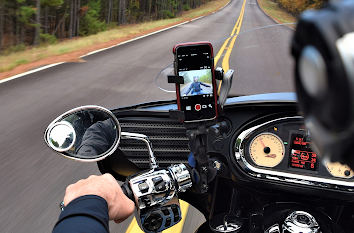 Smartphone Motorrad