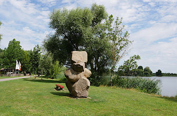 Kunst am Mündeseerundweg in Angermünde