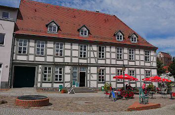 Fachwerkhaus am Markt in Angermünde