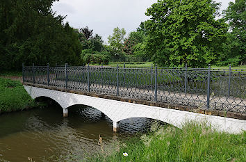 Brücke über Wassergraben Fürstlich Drehna