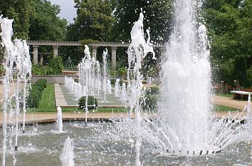 Wasserspiele Rosengarten Forst