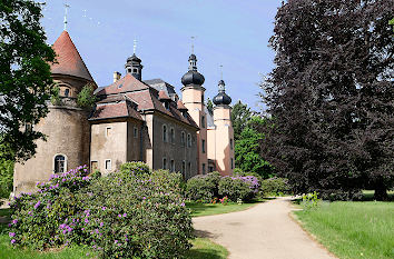Gartenseite Schloss Altdöbern