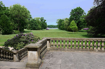 Schlossterrasse Schloss Altdöbern