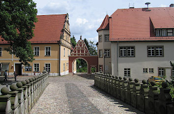 Renaissancetor Vorburg Schloss Wiesenburg