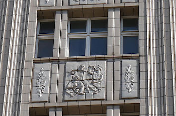Fassadendetail Karl-Marx-Allee Berlin